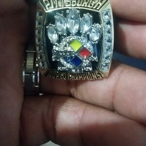 2005 Pittsburgh Steelers Super Bowl ring.